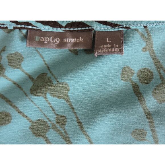Apt 9 Summer Tunic Blouse Size L - Picture 7 of 7